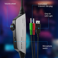 NPET HS10 Gaming Headset - Multi-Platform Compatible | PS4 PS5 Xbox PC