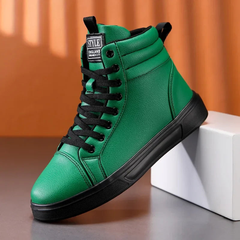Sneakers Unisex Bota Alta - Zapatillas Skate Urbanas Multicolor