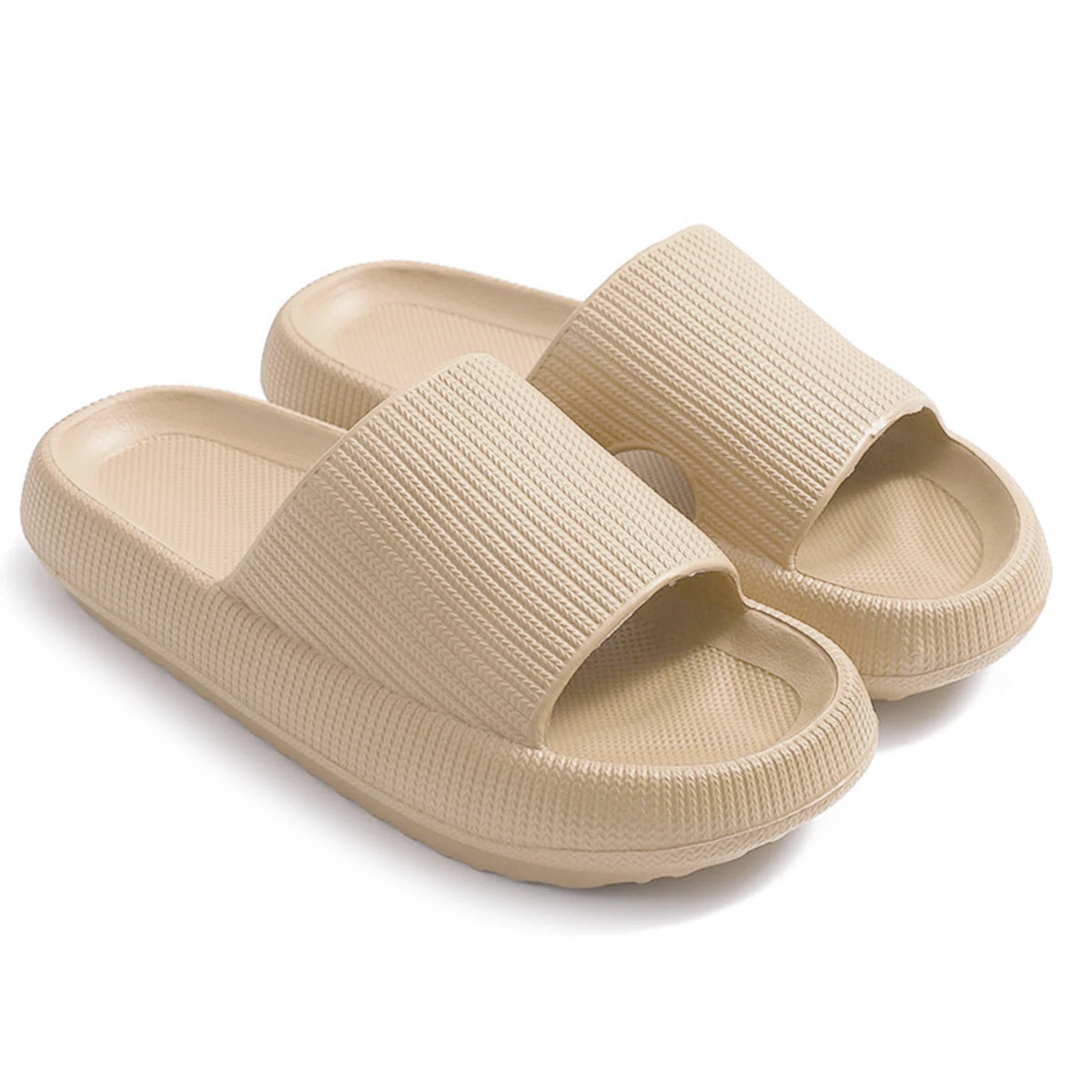 Thick Sole Cloud Slippers Women Men,Large Size,Pillow House Slippers Shower Sandals,Indoor Bathroom Slides,Lightweight,Non-Slip