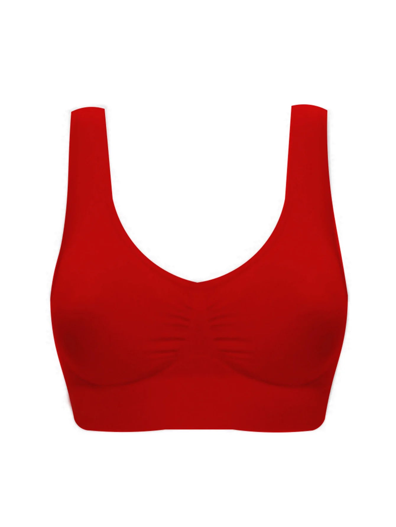 Seamless Push-Up Bra – Wire-Free, Backless, Plus Size