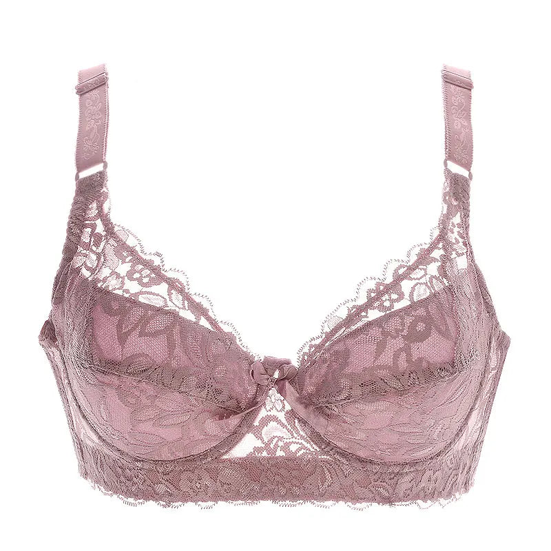 Sostén Push Up Tallas Grandes con Encaje - Bra Copa D 42D-46D (80CD-105CD)