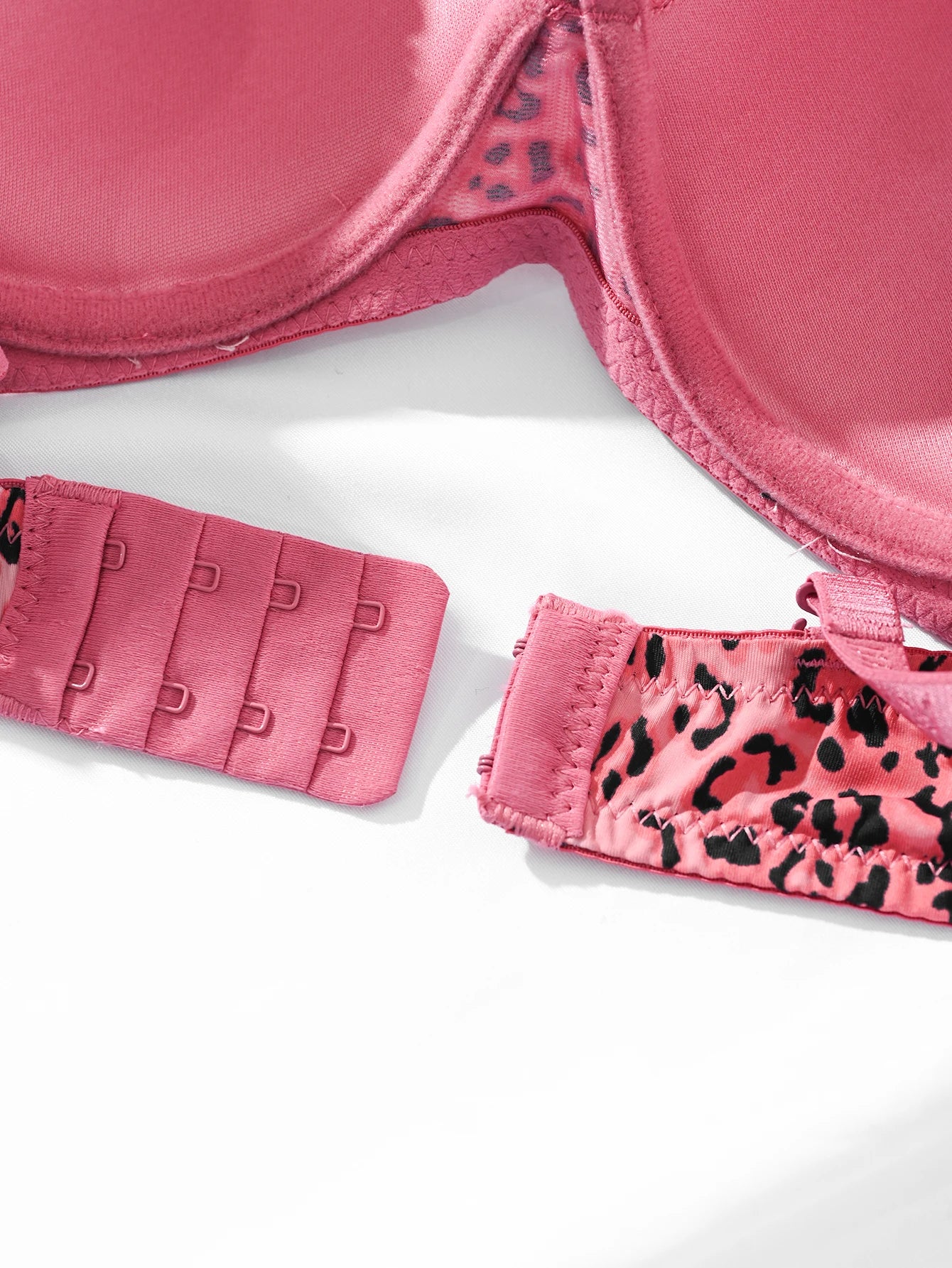 Sostén Push Up Diana Rose Estampado Leopardo - Bra con Aro Copa B para Mujer