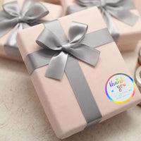 50-500pcs Rainbow Laser Thank You Stickers 1 Inch White Thank You Small Business Sticker For Crafts Gift Packaging