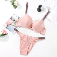 Women's Sexy Lingerie Set – Push-Up Bra & Panty | Soft, Breathable & Elegant