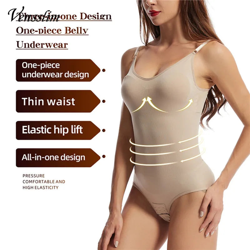 Vensslim Full Body Shapewear - Tummy Control Bodysuit
