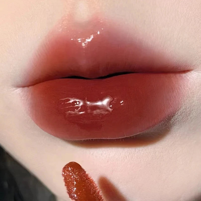 Crystal Gloss Lip Lacquer – Non-Sticky Glass-Like Shine | Long-Lasting Hydration | Full Size