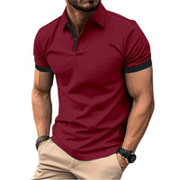 Lightweight Lapel Polo Shirt | Men’s Breathable Short Sleeve Summer Tee | M–5XL
