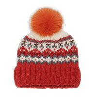 Gorro Slouchy Tejido a Crochet con Pompón - Beanie Artesanal de Invierno para Mujer
