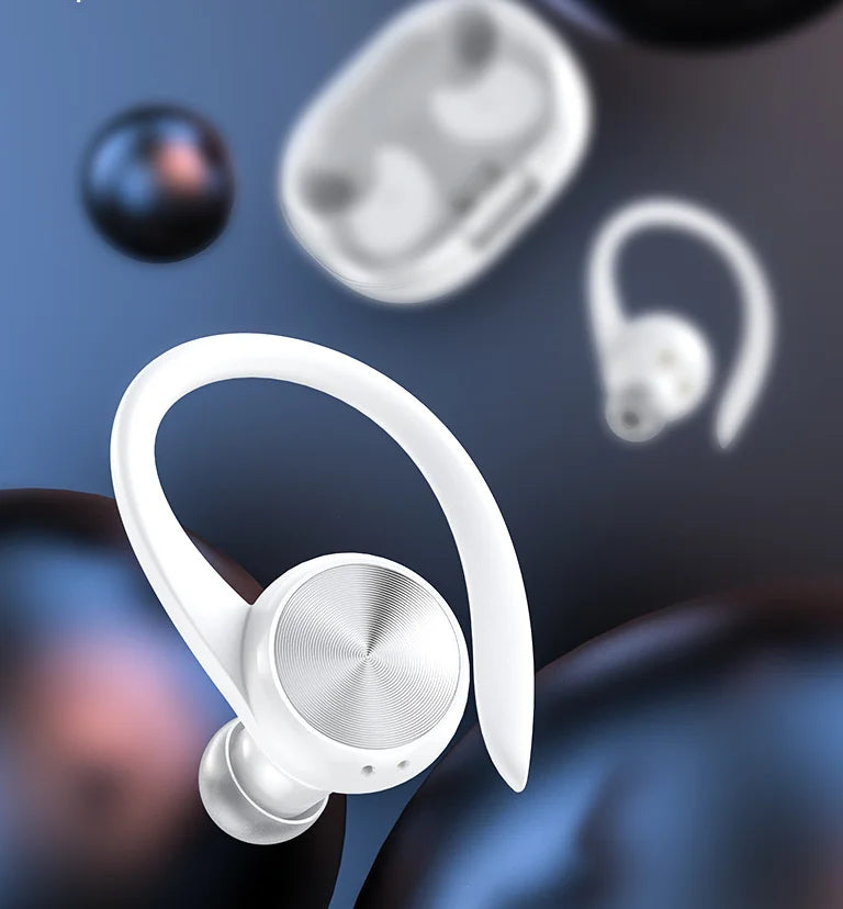 ECCURRENT TWS Ear Hook Wireless Earphones | HiFi Sound Neodymium Driver HD Calls Voice Assistant