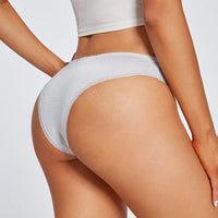 Ice Silk G-String Tanga – Low-Rise, Ultra-Soft Lace Trim | Women's Everyday Underwear | M–XL