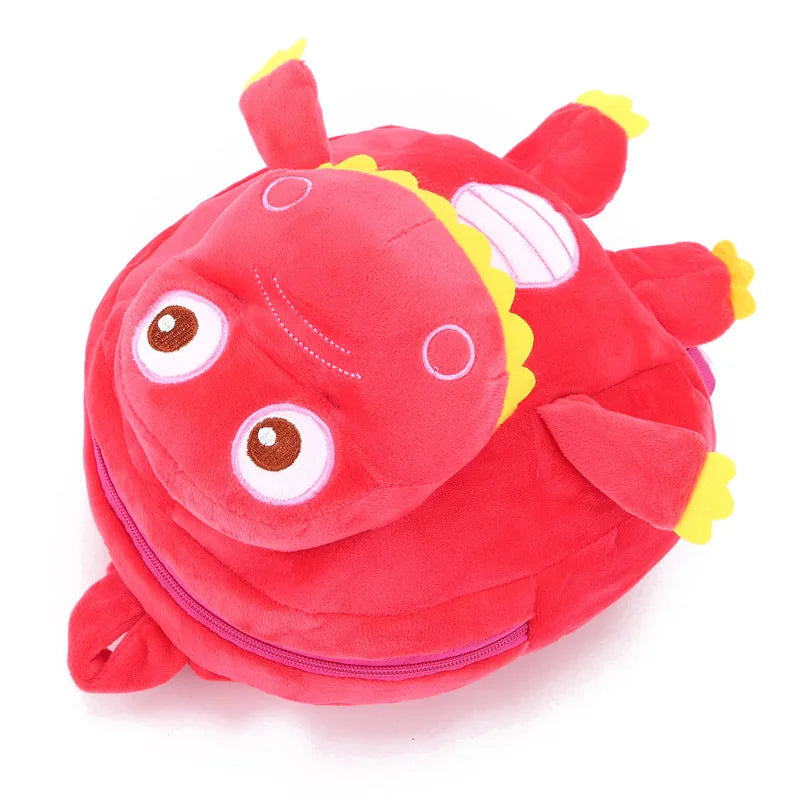 Soft Plush Dinosaur Toddler Backpack – Winter School Bag