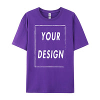 Custom 100% Cotton Unisex T-Shirt with Printed Design