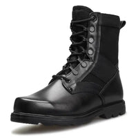 Men's Tactical Combat Boots - Winter Military Hiking Boots