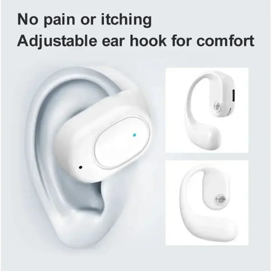 Single OWS Air Conduction Wireless Earbud – Ear Hook, ANC, 18-Hour Music & 180-Hour Standby