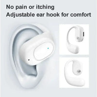 Single OWS Air Conduction Wireless Earbud – Ear Hook, ANC, 18-Hour Music & 180-Hour Standby