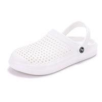 Women's Breathable EVA Flat Sandals | Hollow Out Non-Slip Beach Clogs | US 5–10.5