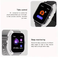 COTAUL Y13 Smart Watch | 1.83" Bluetooth Calling Health Monitor Fitness Tracker for Android & iOS