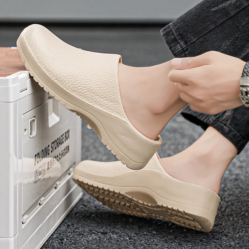 Zuecos de Jardín Impermeables Unisex - Sandalias Antideslizantes para Chef, Trabajo y Exteriores
