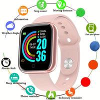 Fitness Smart Watch Bracelet with Heart Rate & Sleep Tracking