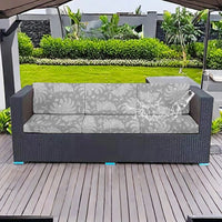 Waterproof Outdoor Sofa Covers - Elastic Stretch Patio Furniture Slipcovers