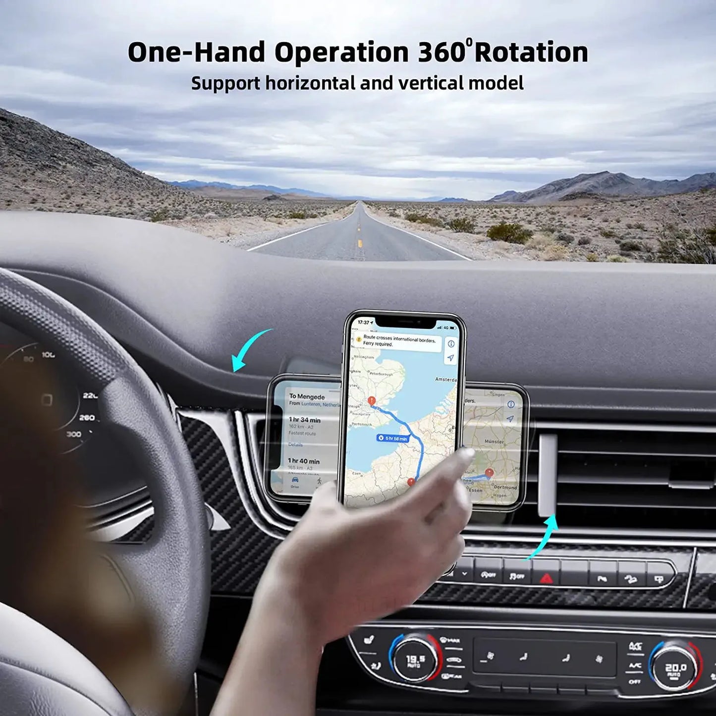 Magnetic Car Wireless Charger For iPhone 12 13 14 15 Pro Max Mini Magnetic Car Phone Holder Stand Mount Fast Charging Station