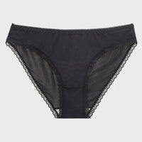 Ice Silk G-String Tanga – Low-Rise, Ultra-Soft Lace Trim | Women's Everyday Underwear | M–XL