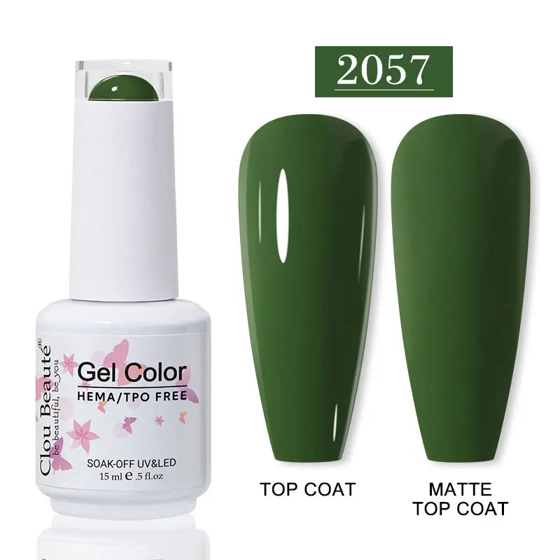 No-Wipe Top Coat & Sticky Base Coat UV Gel Polish — Long-Lasting, MSDS Certified, 15ml