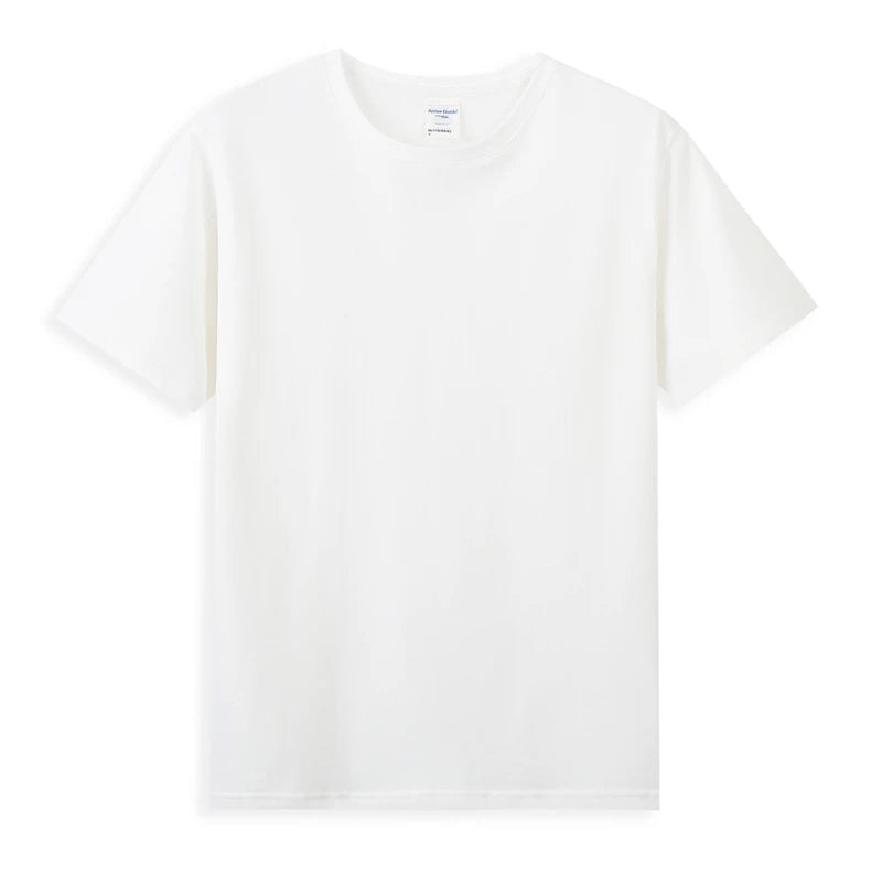 Men's 100% Cotton Summer T-Shirt, Regular Fit, M–5XL