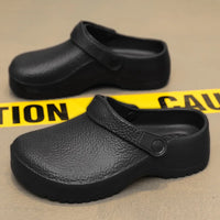 Litfun Men's Waterproof Clogs | Non-Slip Chef & Garden Shoes | Lightweight EVA Sandals