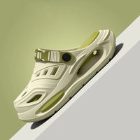 Smile Platform Slides - Thick Sole Cushioned Sandals with Removable Insoles