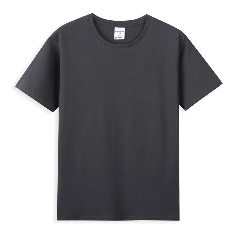 Men's 100% Cotton Summer T-Shirt, Regular Fit, M–5XL