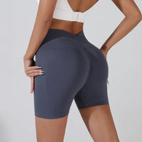 Shorts Deportivos Mujer Levanta Glúteos Peach Hip - Cintura Alta Reductora Running Yoga