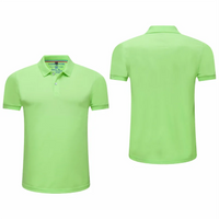 Men's Short Sleeve Polo Shirt — Breathable, Solid Color, Smart Casual Fit