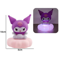 Lámpara de Mesa Sanrio - Luz Nocturna de Kuromi, Cinnamoroll y Pochacco Estilo Japonés