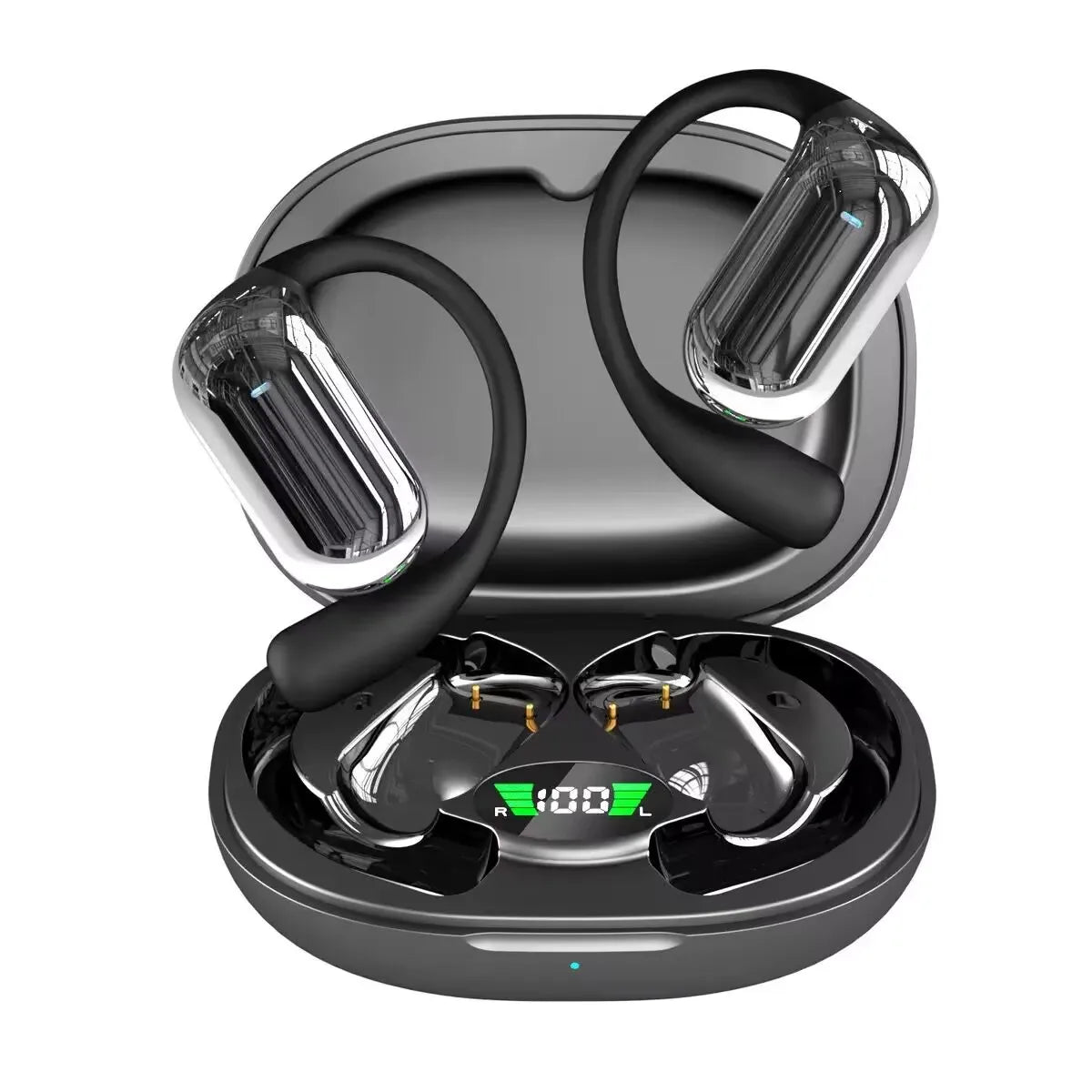 YYKQ16  AI Translator Earbuds 144 Languages Noise Cancelling Bluetooth 5.3 Headset Instant Translator Smart Voice Real Time