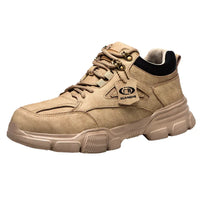 Men's Steel Toe Safety Shoes - Puncture-Proof Work Sneakers