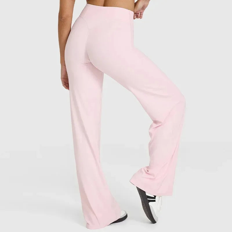 Women's Butter-Soft Straight Leg Yoga Pants - Ultra Comfort Activewear
