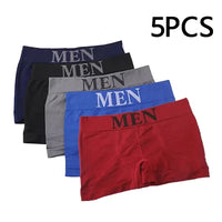 Men's Boxer Briefs 5-Pack — High-Stretch Breathable Underwear