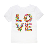 Girls Clothes 2 to 3 4 5 6 7 8 9 10 11 12 13 14 Years 100% Cotton 2024 Summer T Shirts Yellow Butterfly Floral Tee Shirt Tops