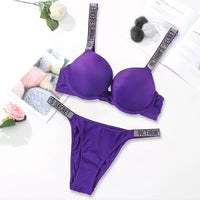 Women's Sexy Lingerie Set – Push-Up Bra & Panty | Soft, Breathable & Elegant
