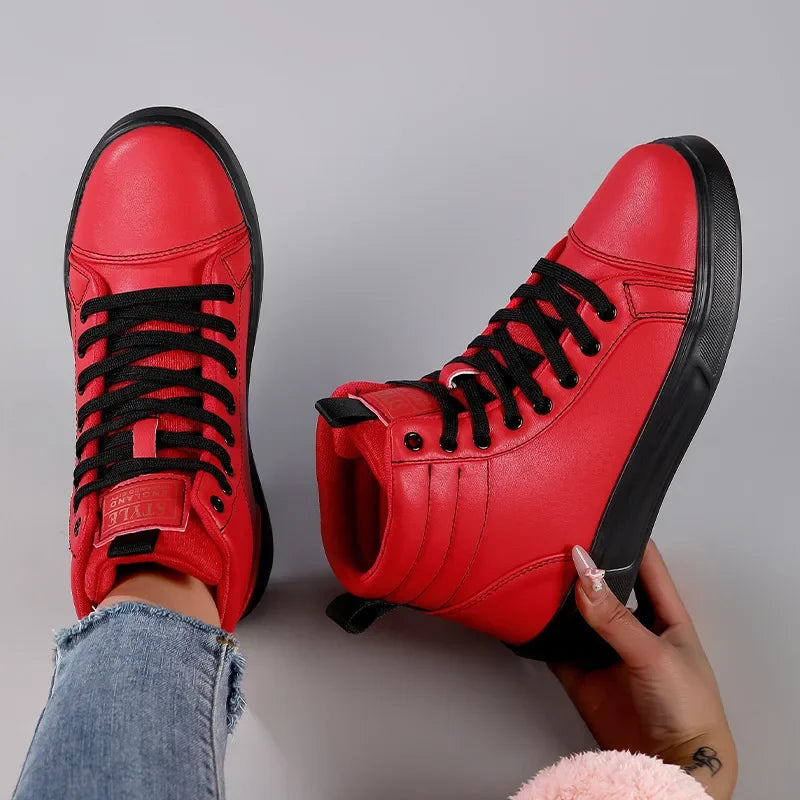 Sneakers Unisex Bota Alta - Zapatillas Skate Urbanas Multicolor