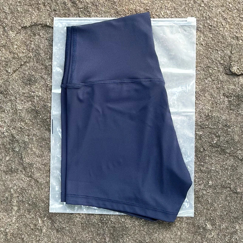 Shorts Deportivos Mujer Cintura Alta - Yoga Gym Running con Efecto Levanta Glúteos
