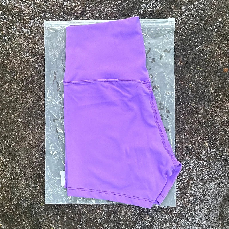 Shorts Deportivos Mujer Cintura Alta - Yoga Gym Running con Efecto Levanta Glúteos
