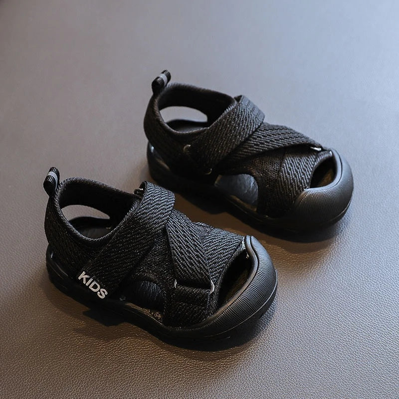 Baby Mesh Summer Sandals - Soft Sole Anti-Slip Walking Shoes