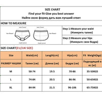 Panties brasileñas de algodón sin costuras hipoalergénicas mujer
