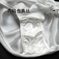 100% Mulberry Silk Underwear for Women – Antibacterial, Breathable & Ultra-Soft Briefs