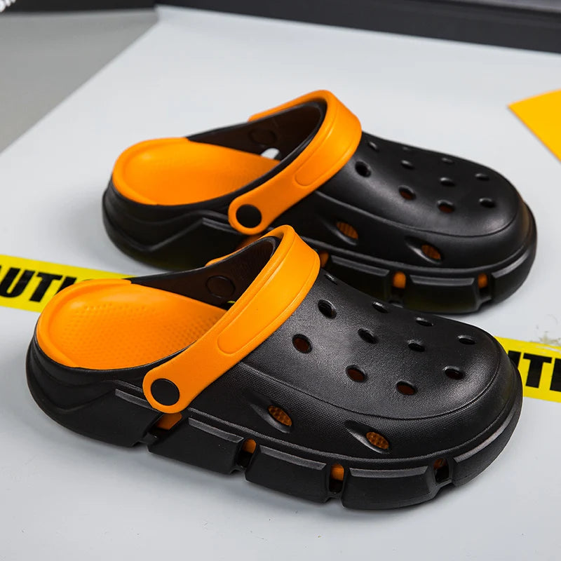 Sanzoog Platform Garden Clogs - 5cm Thick Sole Comfort Sandals