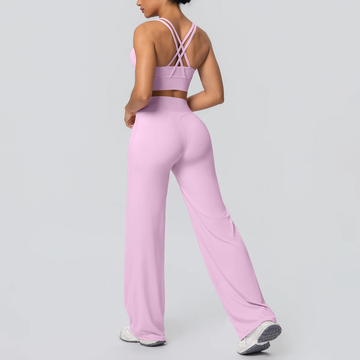 Conjunto Yoga Mujer Premium - Tecnología Naked Feel Ultra Cómodo | Gym & Running