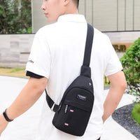 Men's Waterproof Fanny Pack – Large Capacity Waist Bag for Outdoor Adventures