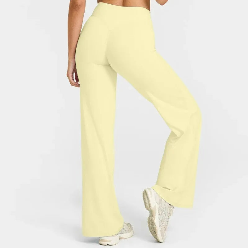 Women's Butter-Soft Straight Leg Yoga Pants - Ultra Comfort Activewear